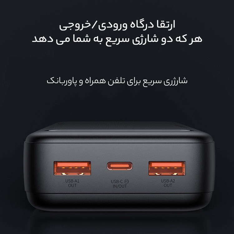 پاوربانک مک دودو 22.5W مدل MC-389 ظرفیت 20000 میلی آمپر ساعت