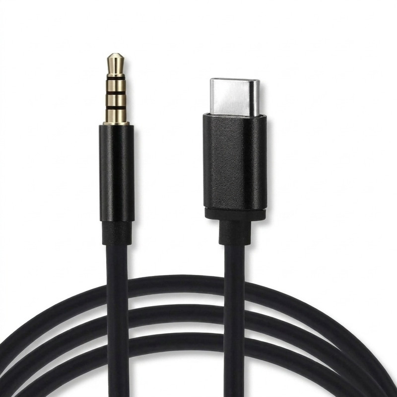 کابل تبدیل  USB-C به AUX مدل GL090 طول 1 متر