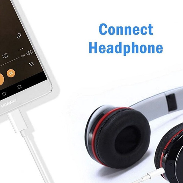 کابل تبدیل USB-C به AUX مدل GL090 طول 1 متر