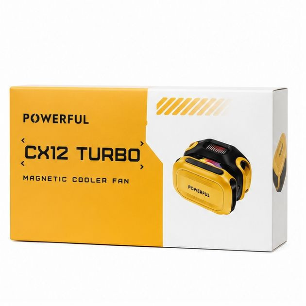 فن خنک کننده موبایل پاورفول مدل CX12 2025 turbo به همراه پاوربانک