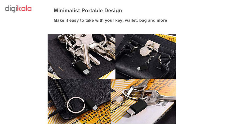 مبدل Micro USB به Type-C مدل Fashion
