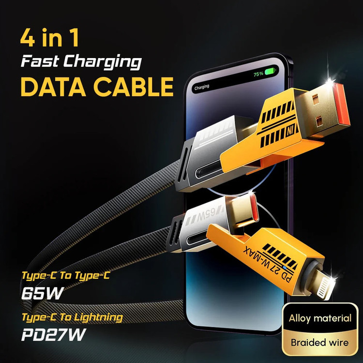 کابل تبدیل USB / USB-C به لایتنینگ / USB-C مدل 2TO2 طول 1 متر