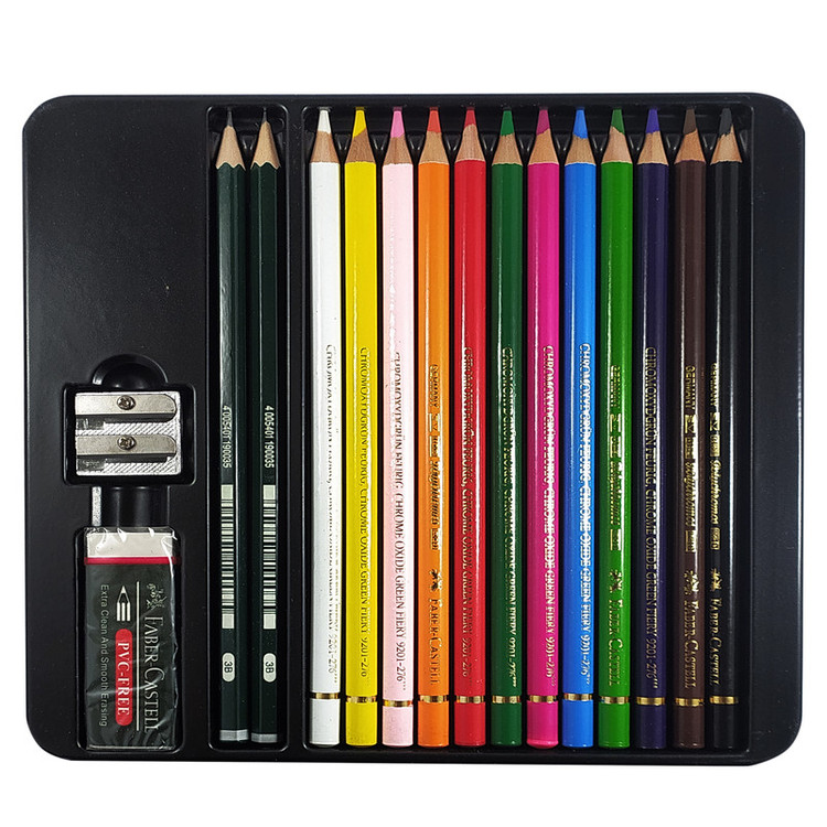 مداد رنگی 12 رنگ مدل Polychromos