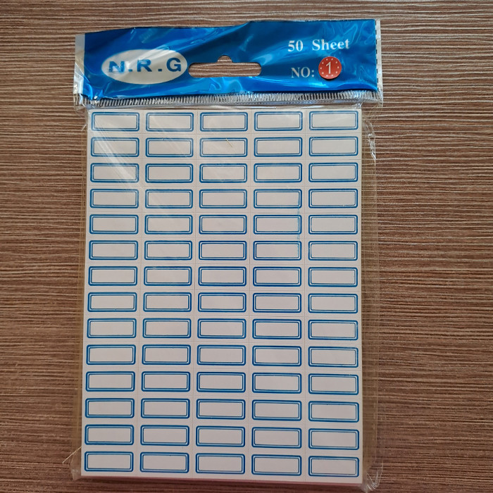 برچسب کد 70T بسته 5 عددی