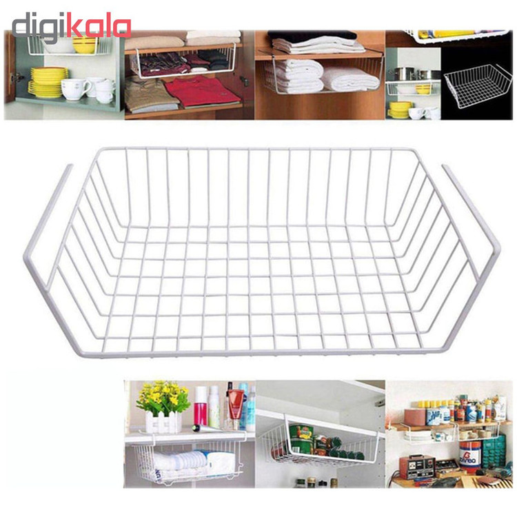 شلف فلزی داخل کابینت و کمد کد 003