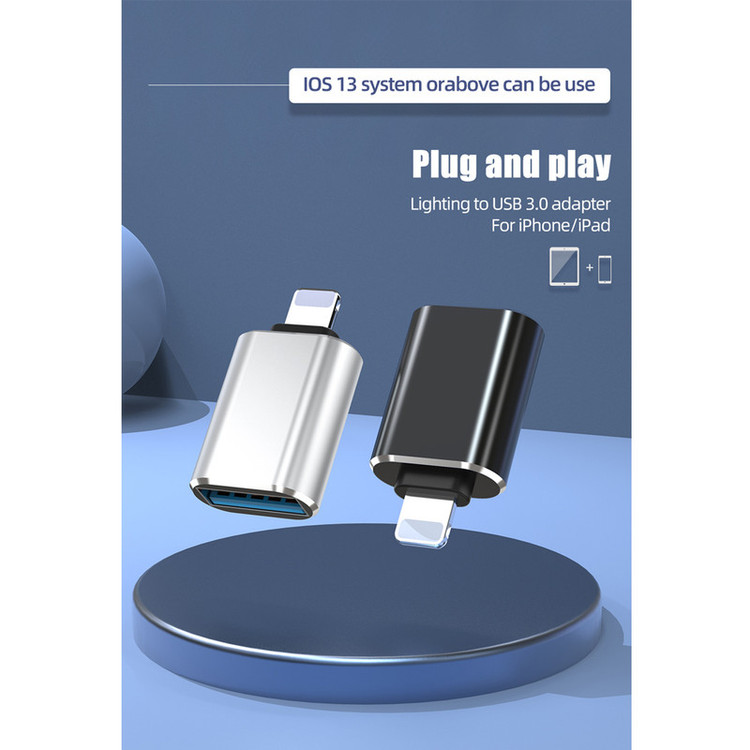 مبدل لایتنینگ OTG مدل GL-163