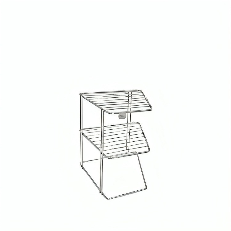 راف نظم دهنده داخل کابینت استیل ایکس مدل کنج کد K2