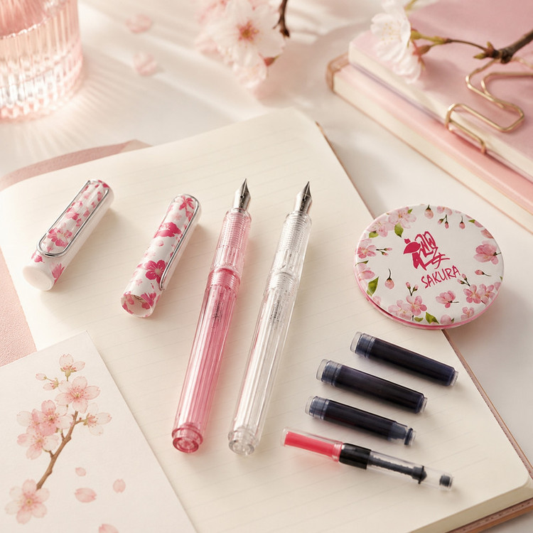 خودنویس مدل SAKURA مجموعه 7 عددی